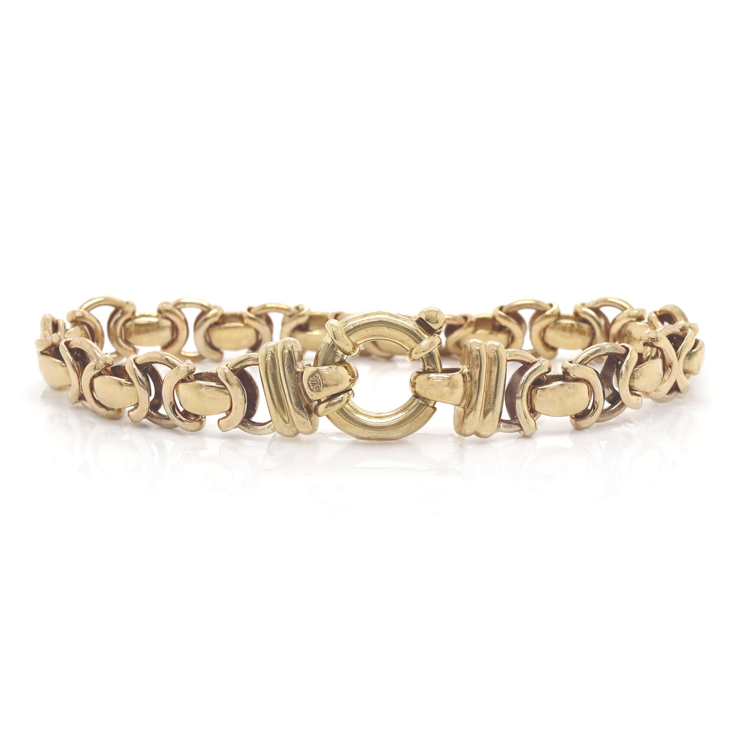 9CT Yellow Gold Vintage Bracelet