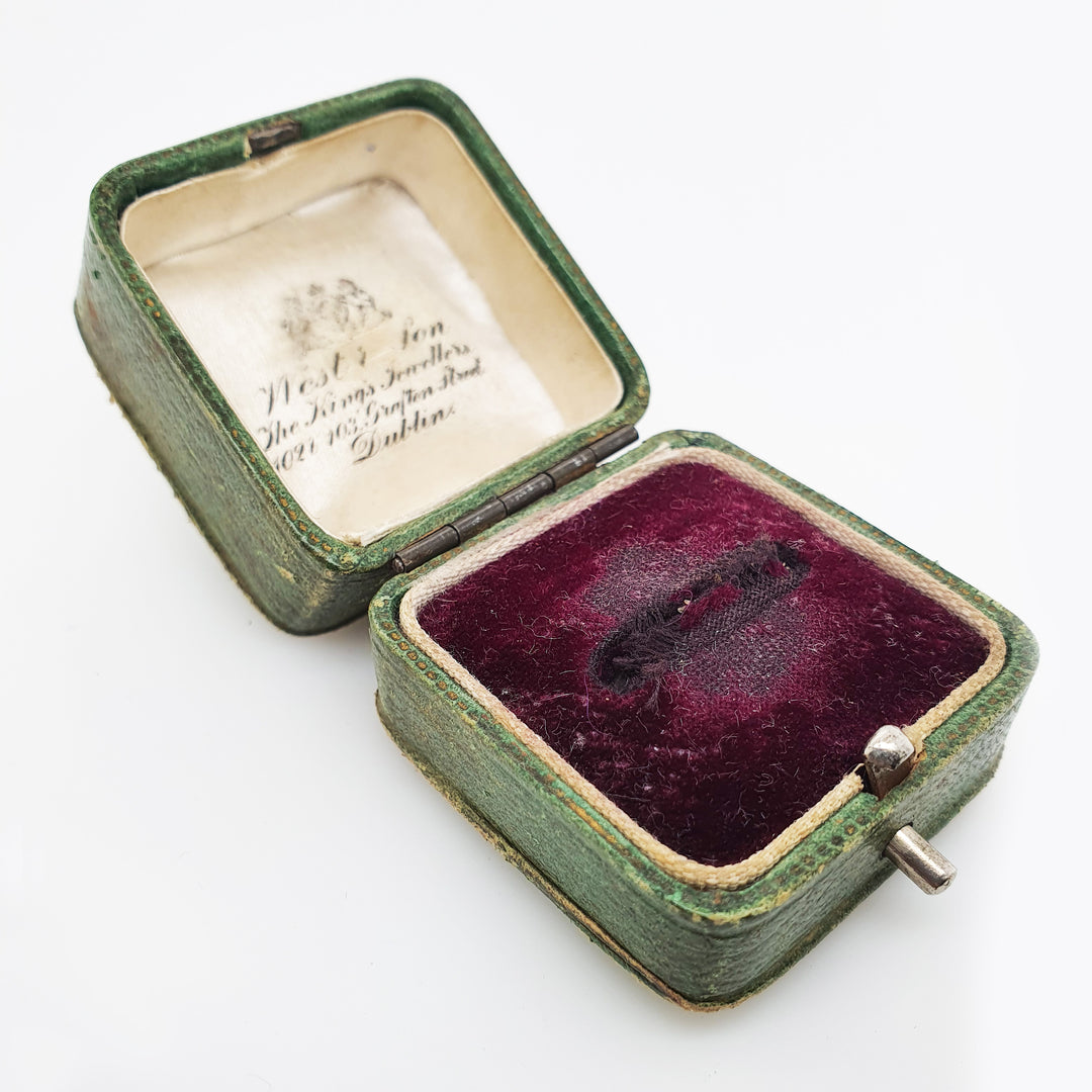 Antique Victorian Ring Box - West & Son - The Kings Jewellers