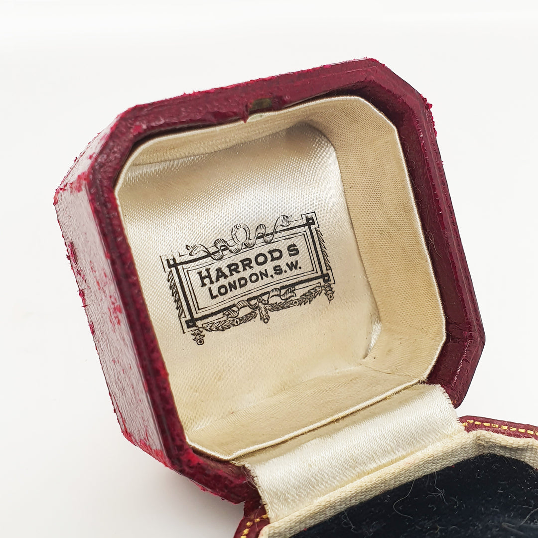 Vintage Ring Box - Harrods London S.W